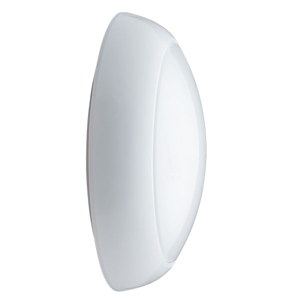 11603 - Aqua1 9/14/18W LED CCT White Bulkhead in Emergency with Microwave Sensor